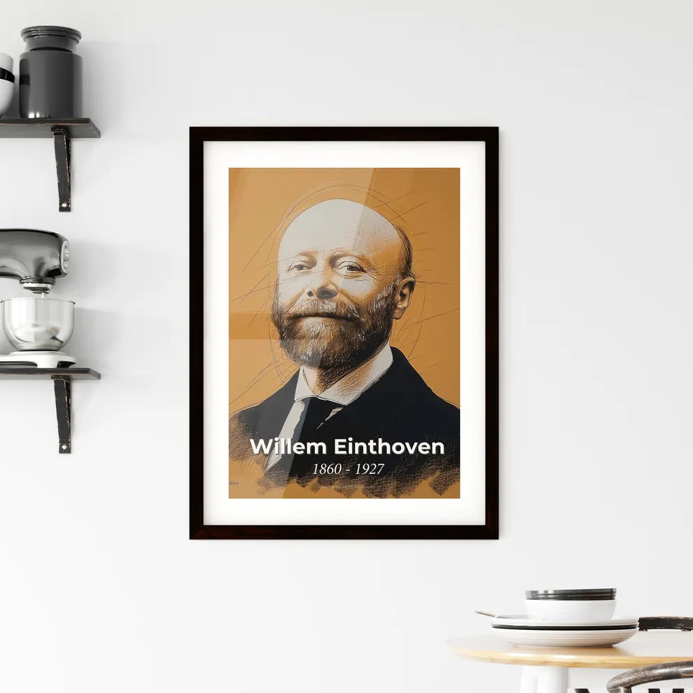 Portrait of Willem Einthoven Hangings