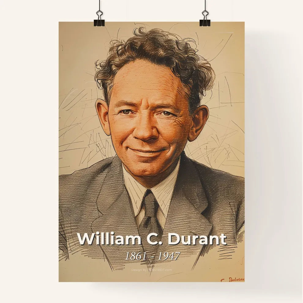 Elegant Tribute to William C. Durant Poster
