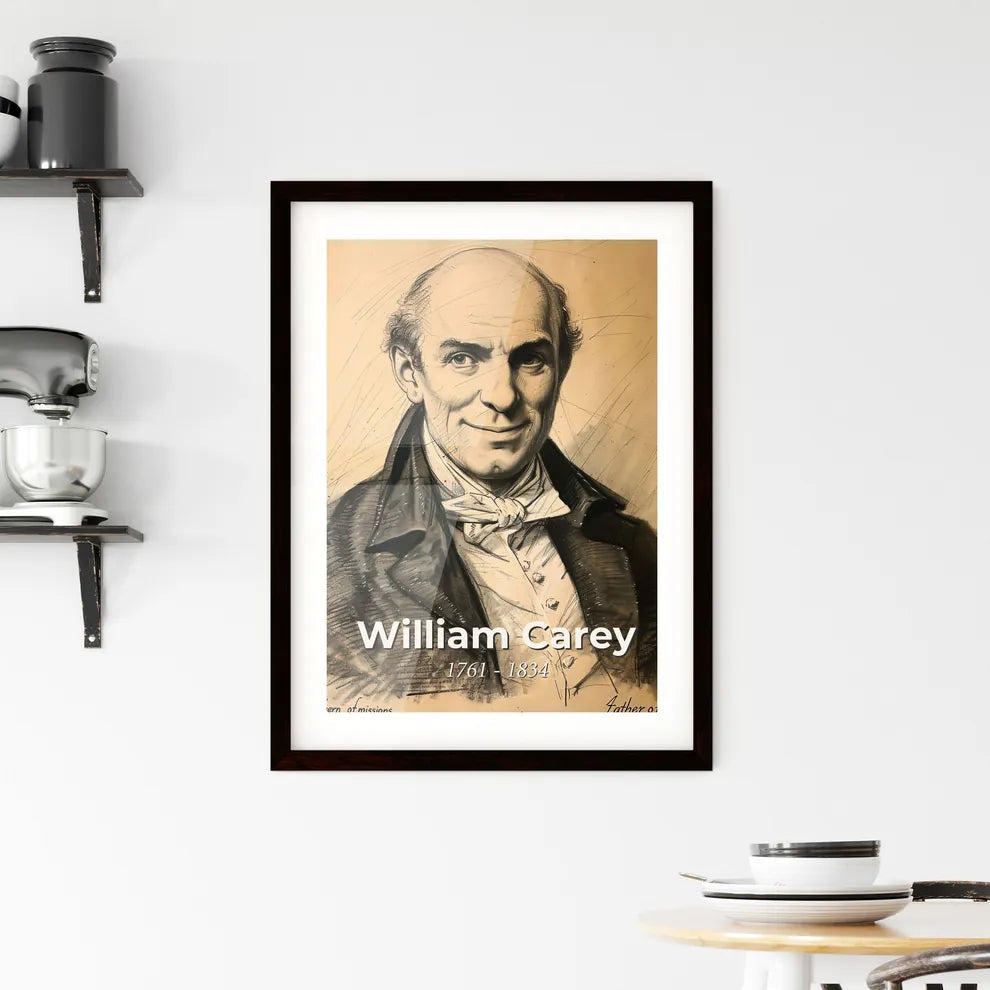 William Carey Framed Print