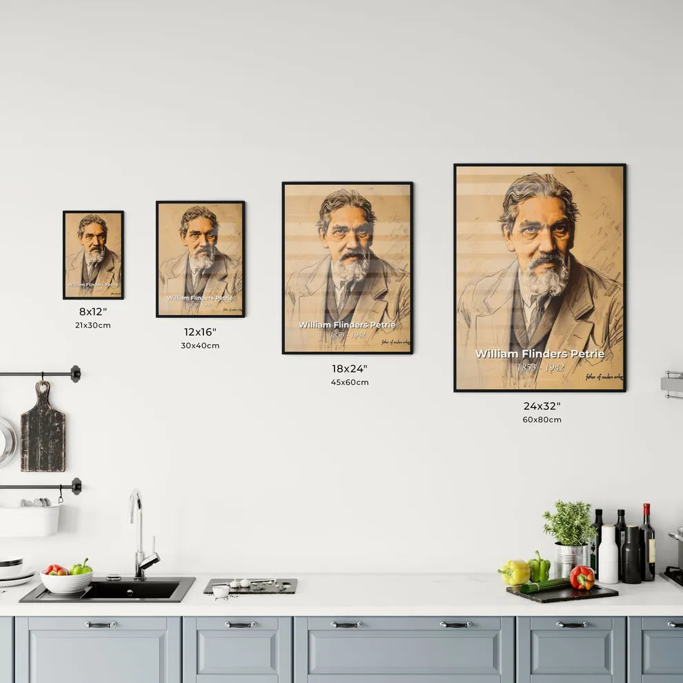 Elegant Tribute to William Flinders Petrie Size Chart