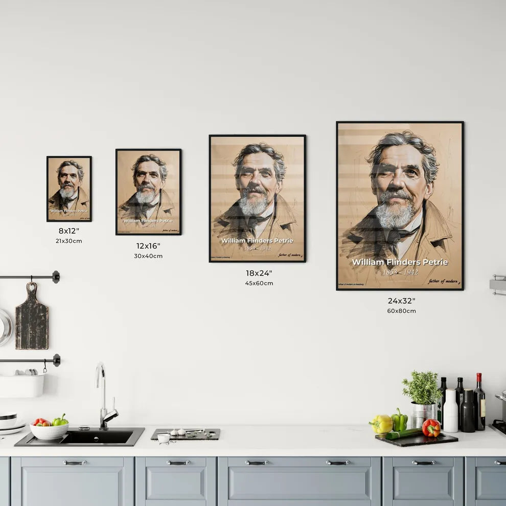 William Flinders Petrie Size Chart