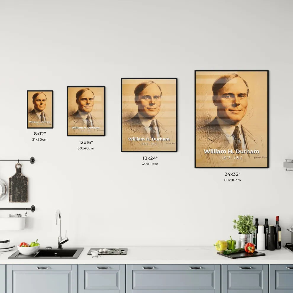 William H. Durham Size Chart