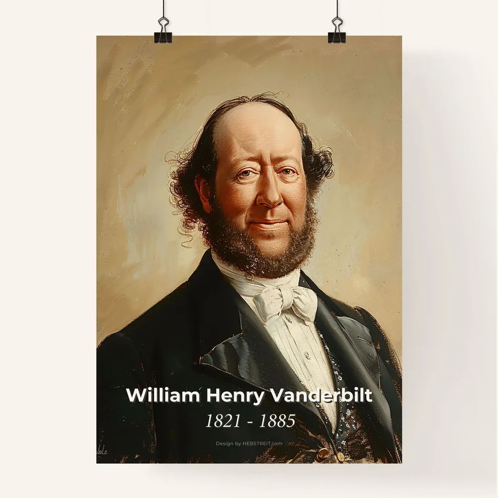 William Henry Vanderbilt Poster