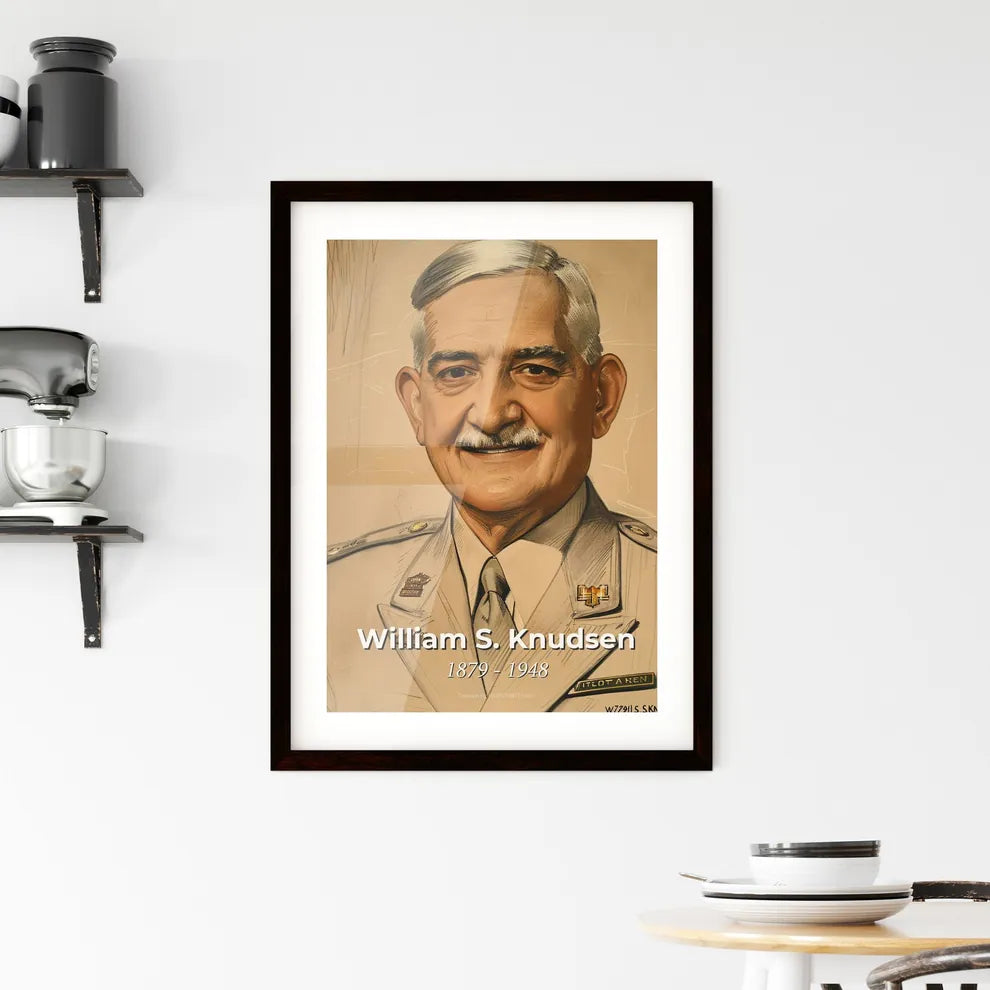 Dynamic Portrait of William S. Knudsen  Hangings