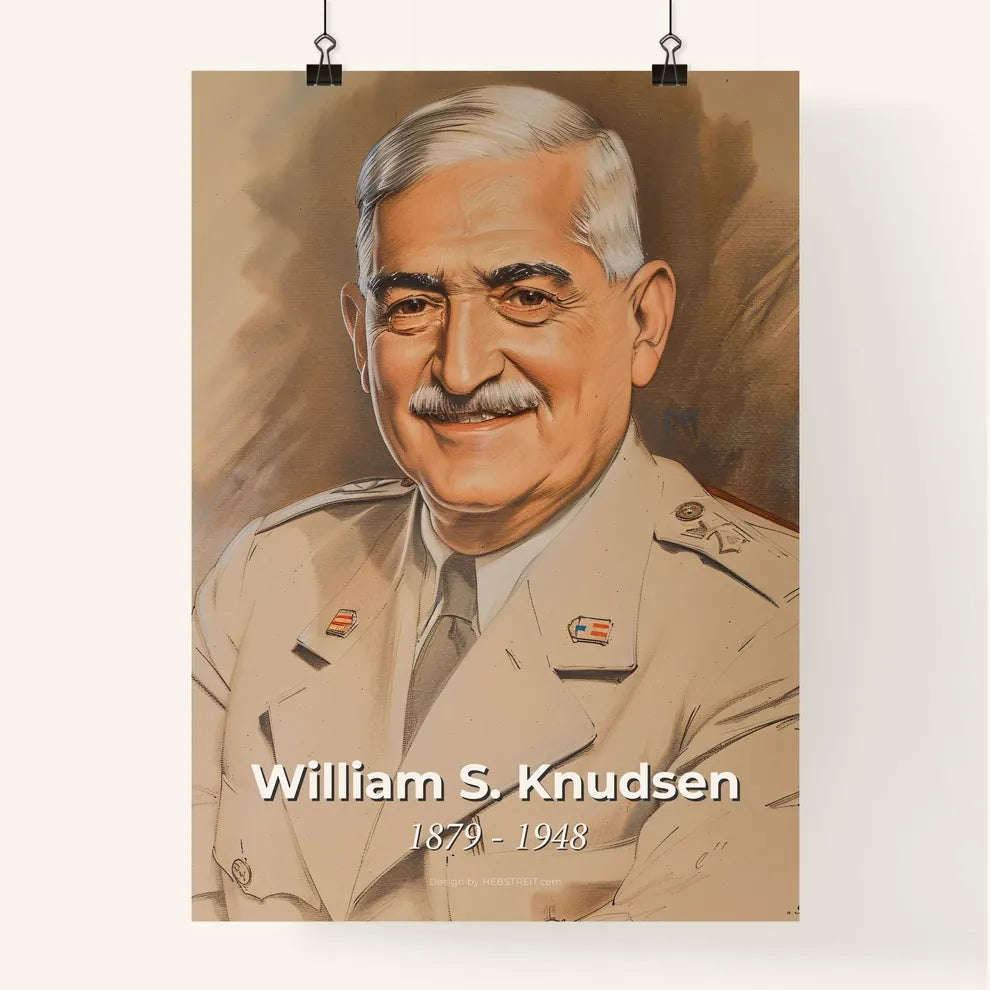 William S. Knudsen Poster
