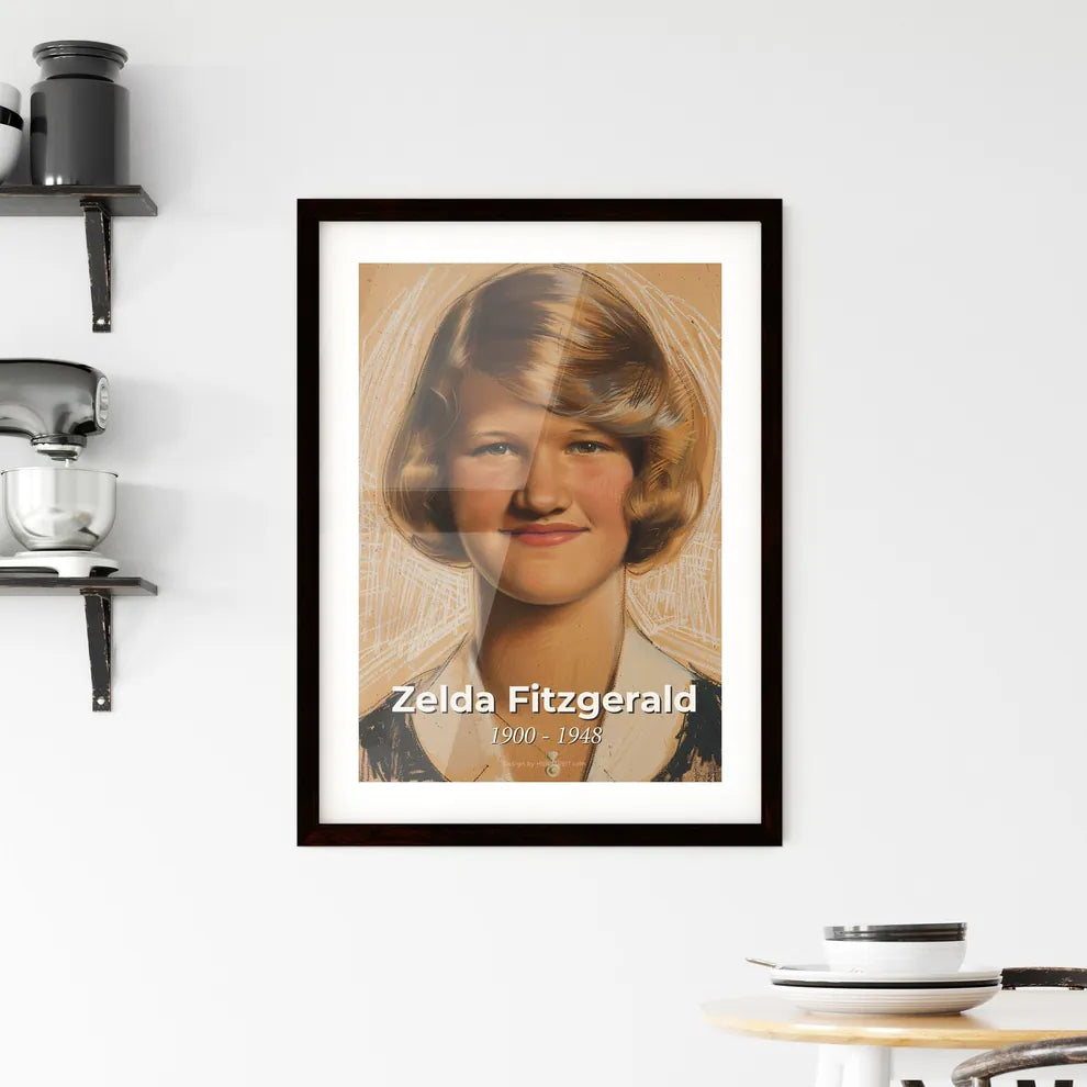 Zelda Fitzgerald Framed Print
