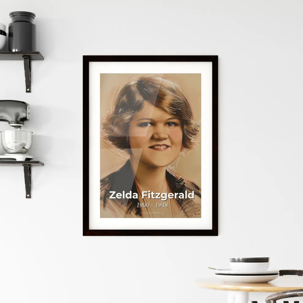 Zelda Fitzgerald Framed Print