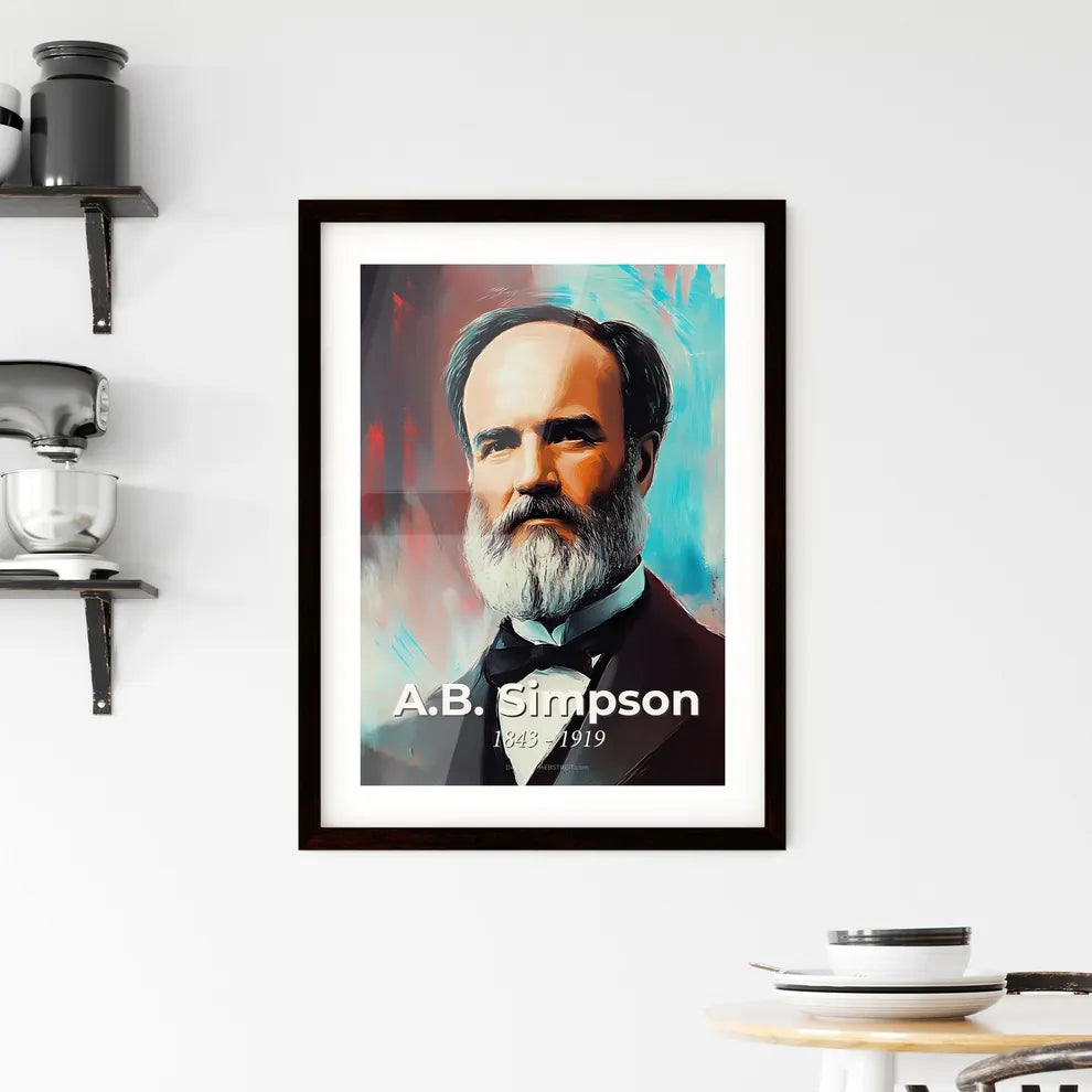 Portrait of A.B. Simpson Hangings