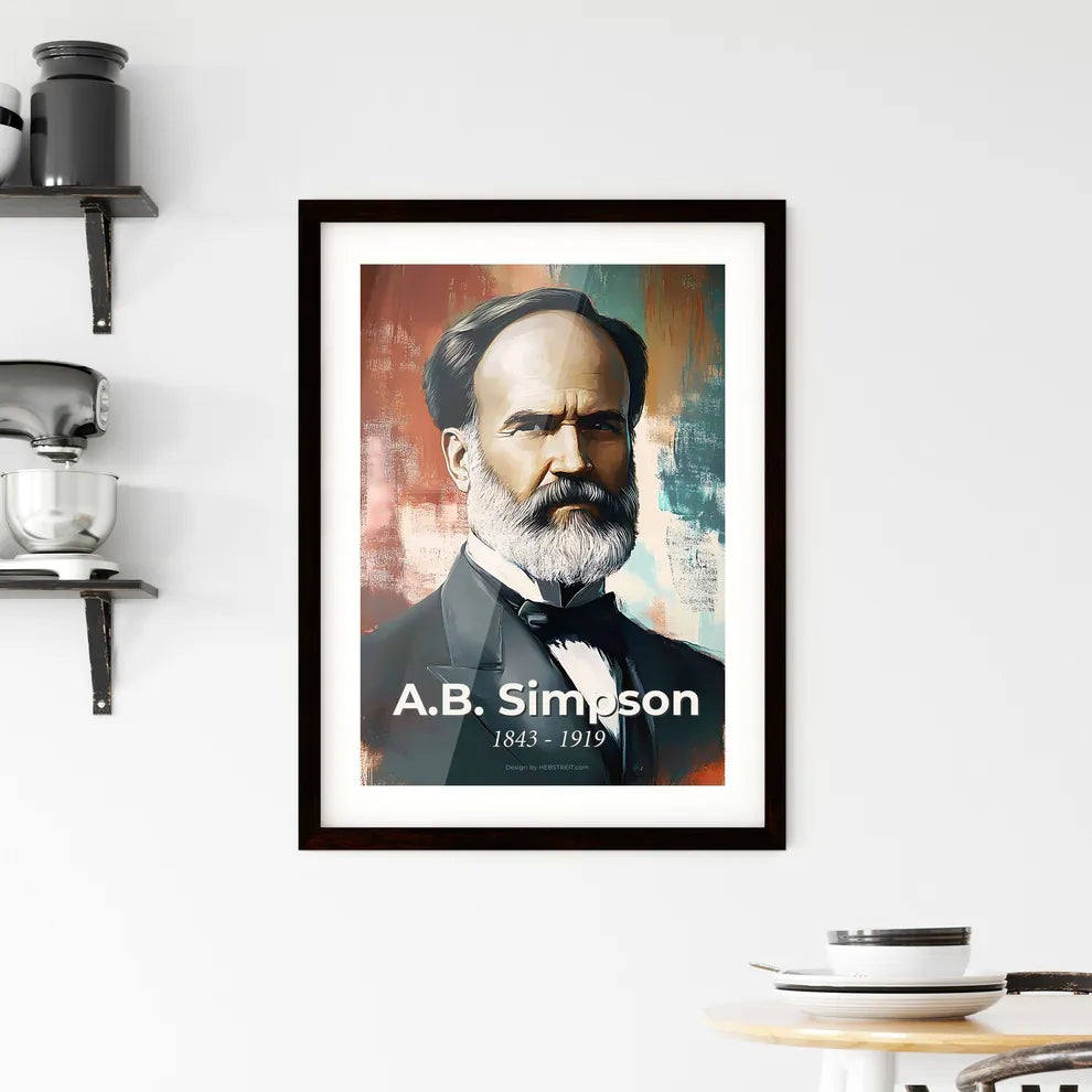 Portrait of A.B. Simpson Hangings