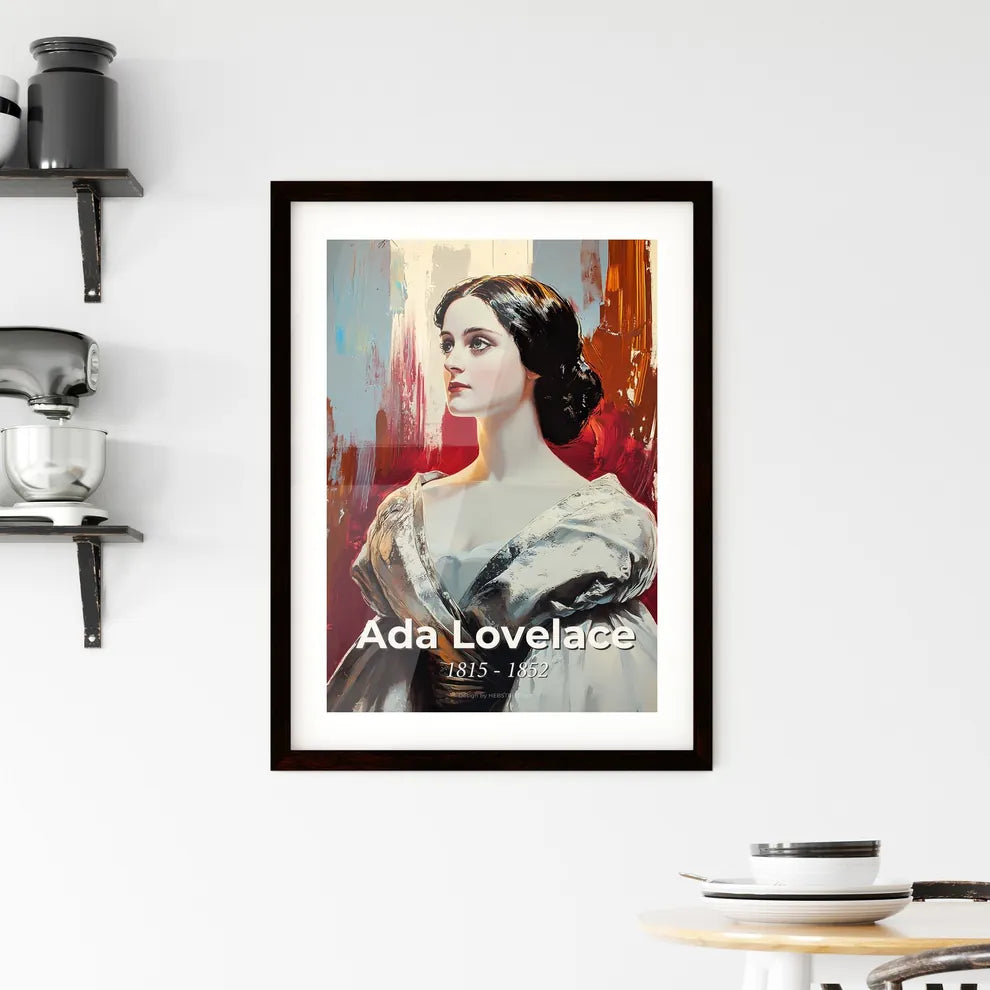 Portrait of Ada Lovelace Framed Print
