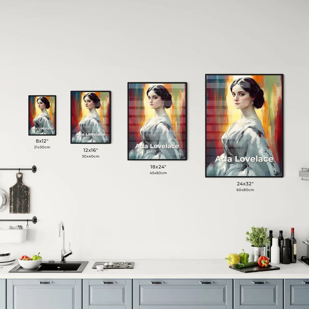 Portrait of Ada Lovelace - Kitchen Hangings