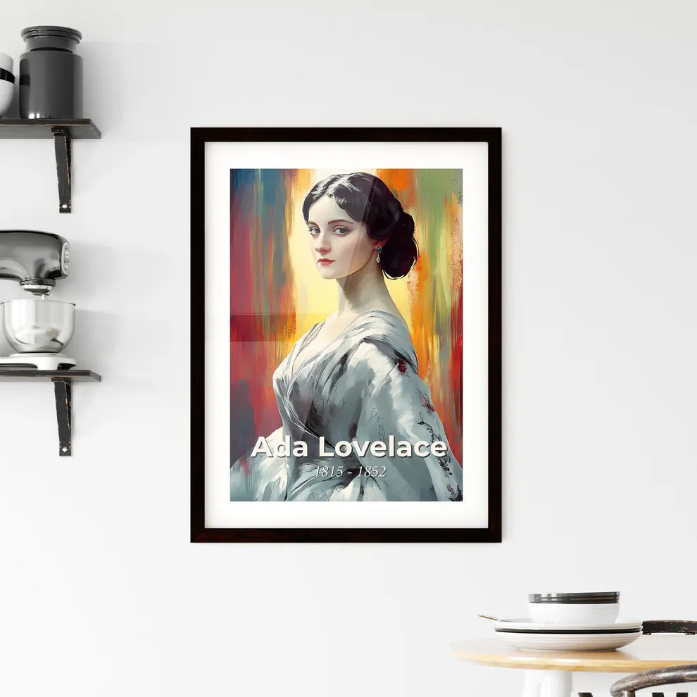 Portrait of Ada Lovelace Framed Print