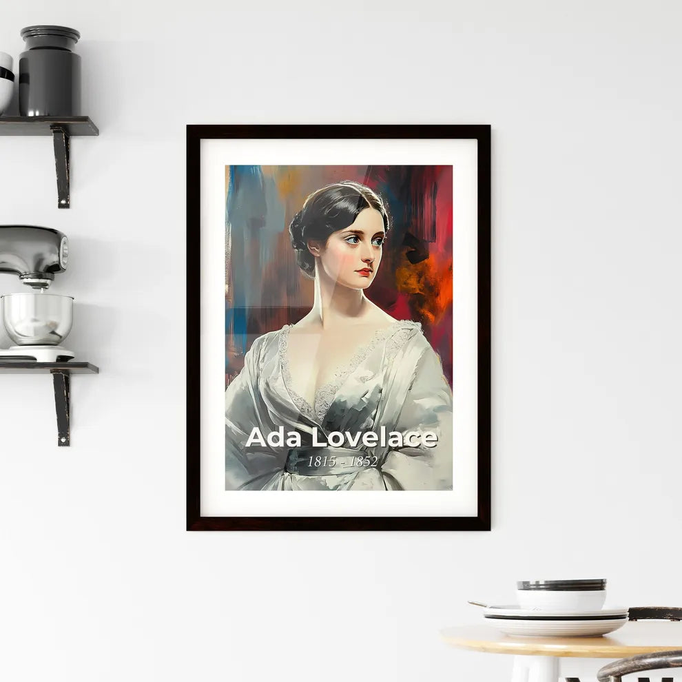 Portrait of Ada Lovelace Framed Print