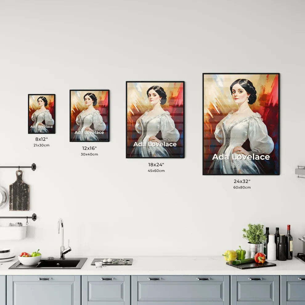 Portrait of Ada Lovelace - Kitchen Hangings