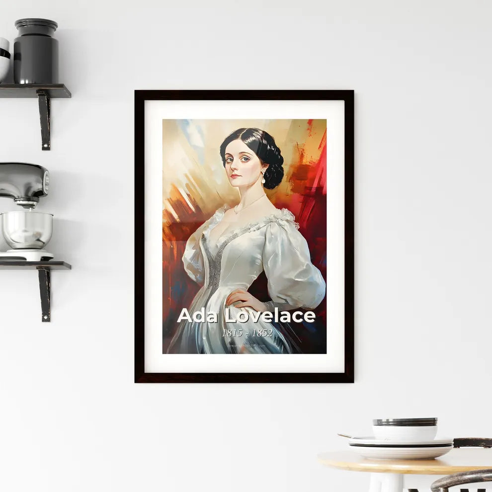 Portrait of Ada Lovelace Framed Print
