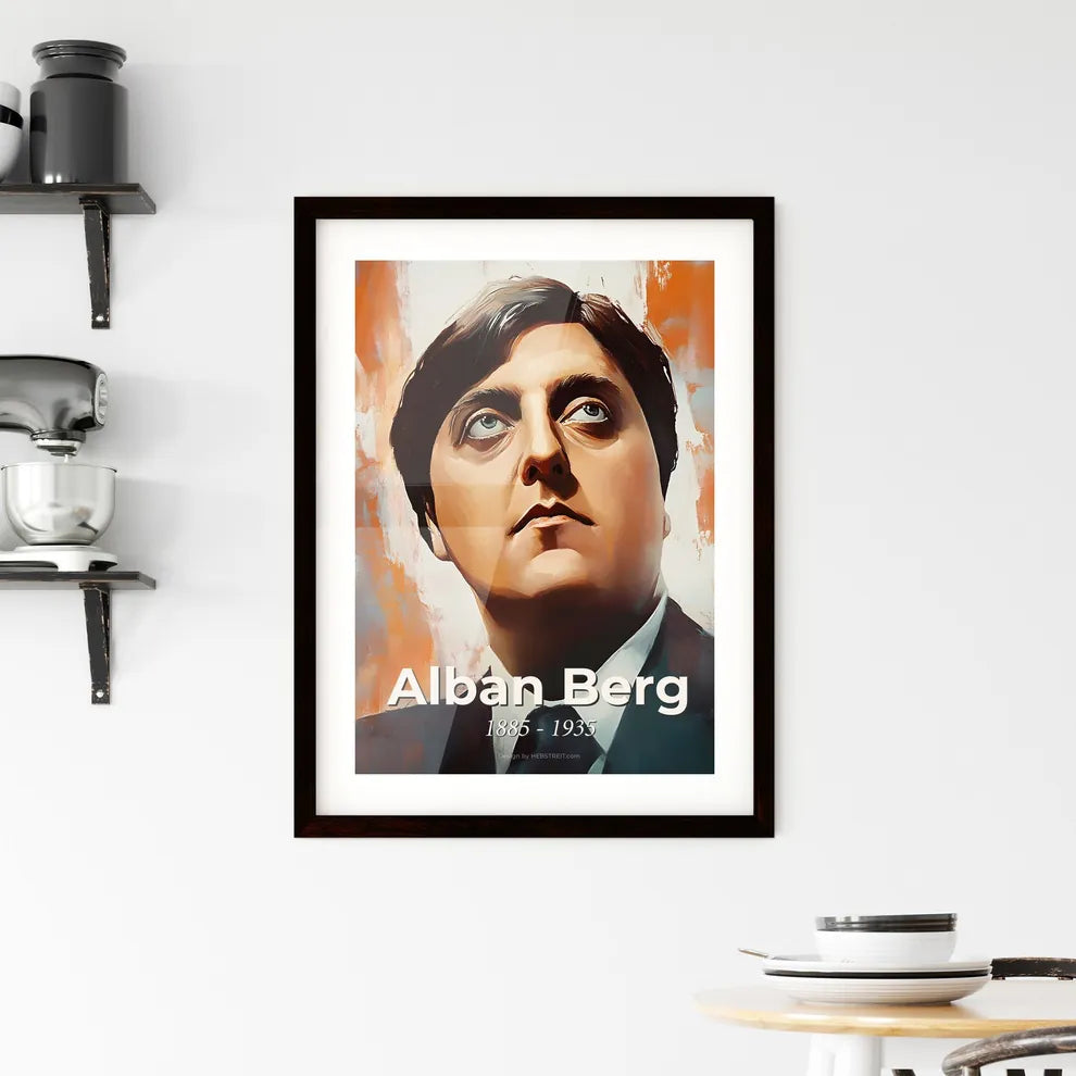 Portrait of Alban Berg Hangings