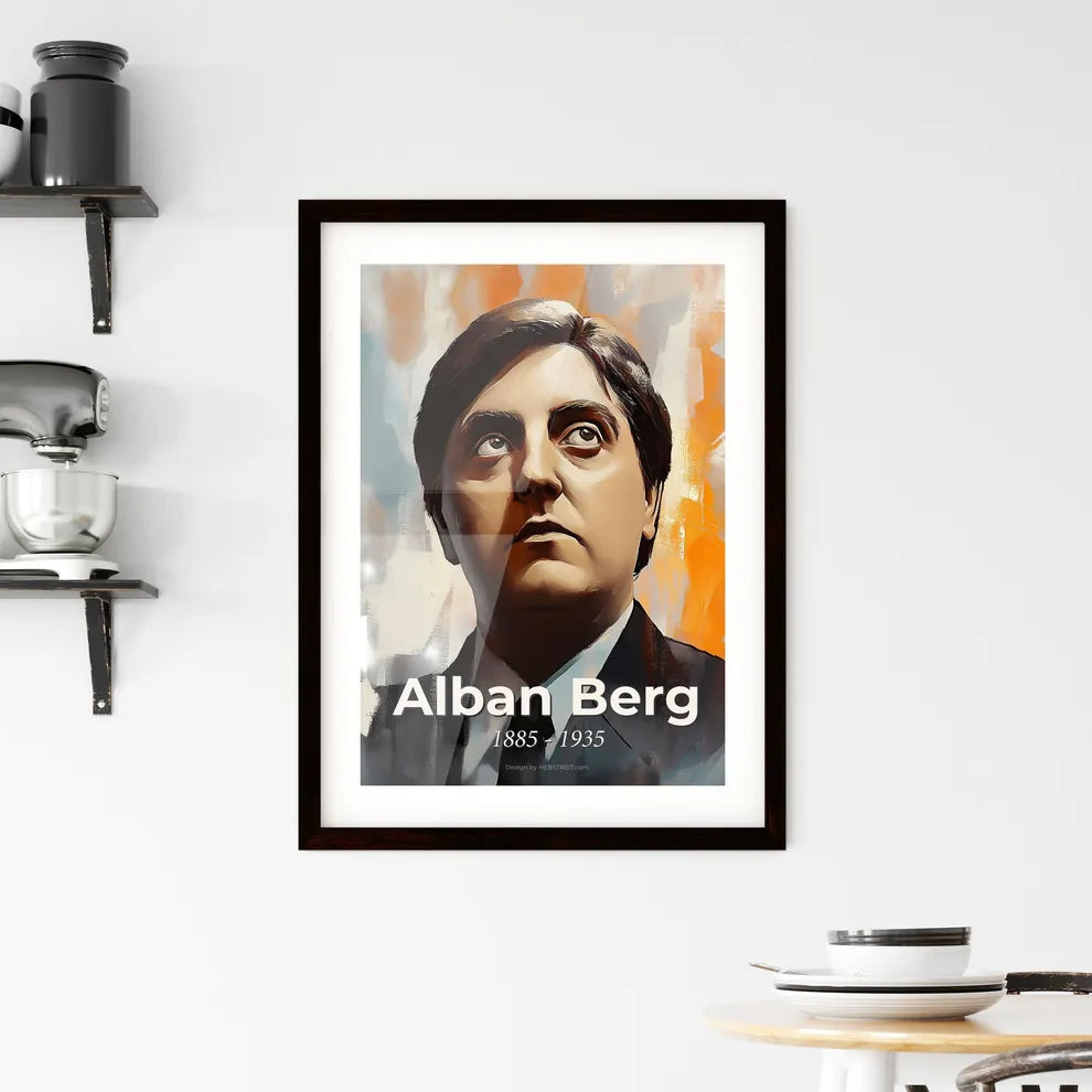 Portrait of Alban Berg Hangings