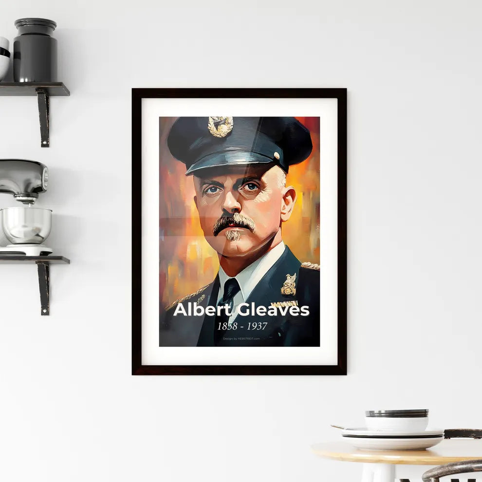 Portrait of Albert Gleaves Hangings