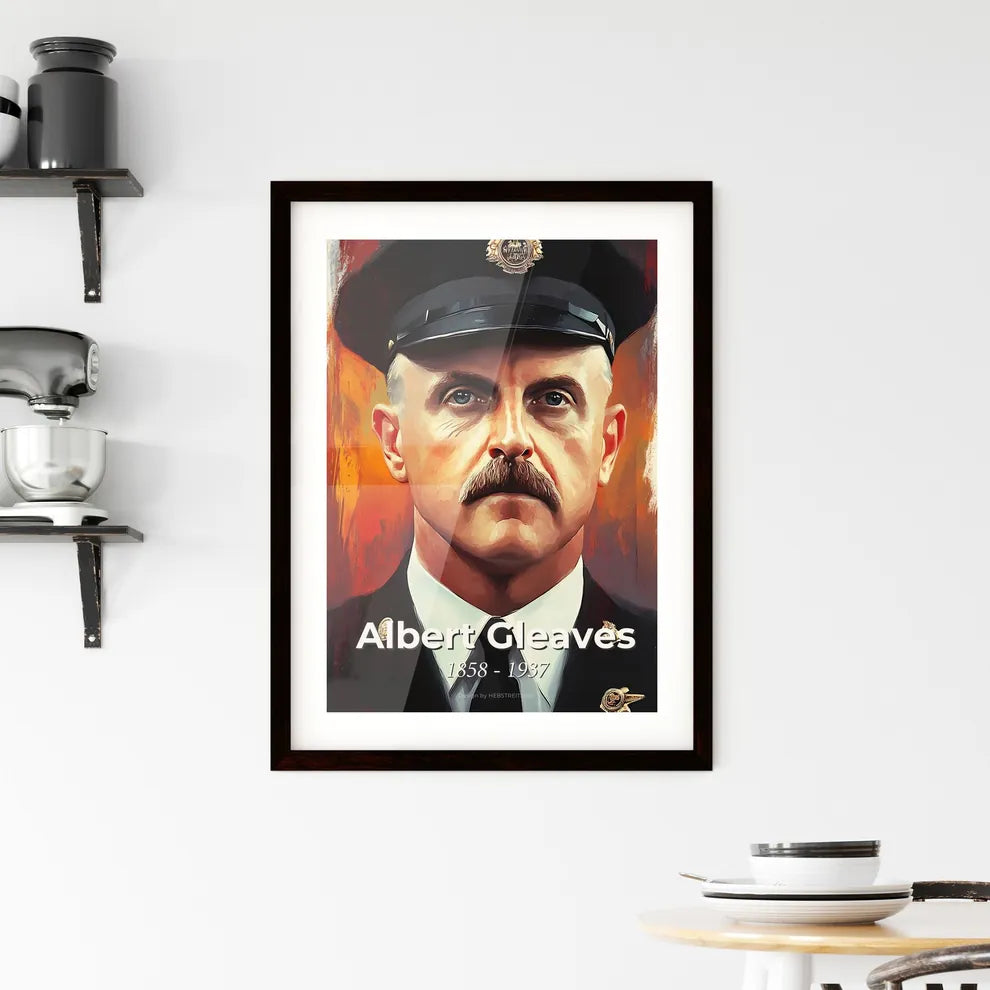 Portrait of Albert Gleaves Hangings