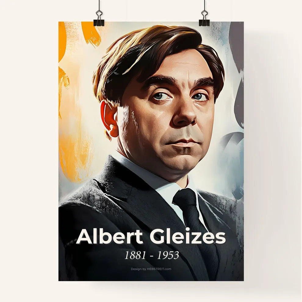 Portrait of Albert Gleizes Poster