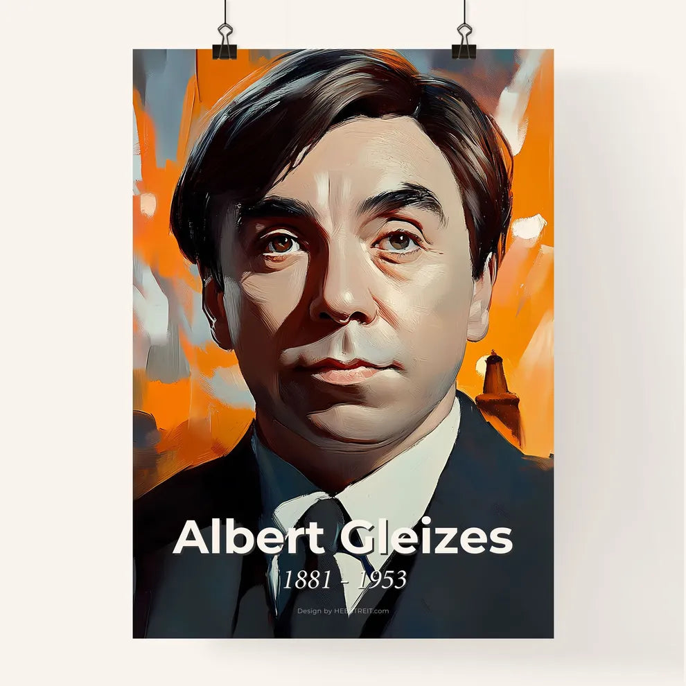 Portrait of Albert Gleizes Poster