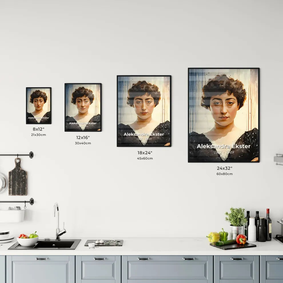 Portrait of Aleksandra Ekster - Kitchen Hangings