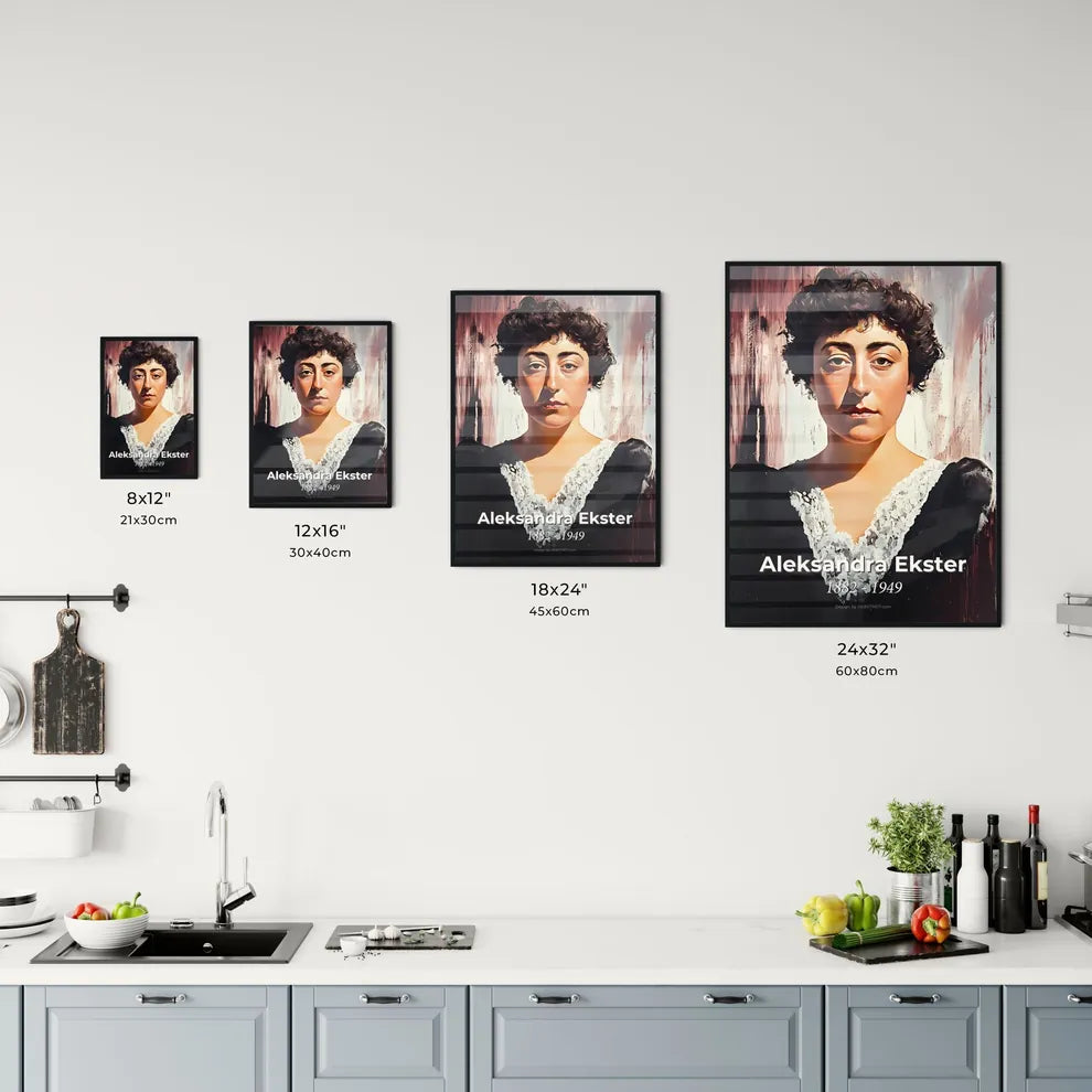 Portrait of Aleksandra Ekster - Kitchen Hangings