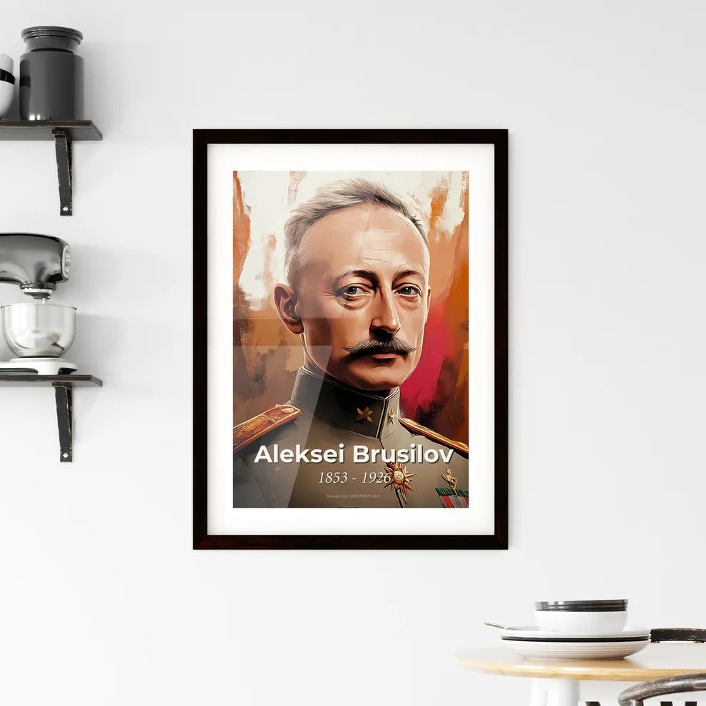 Portrait of Aleksei Brusilov Hangings