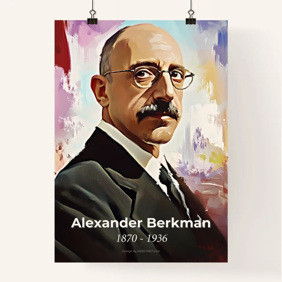 Portrait of Alexander Berkman Poster