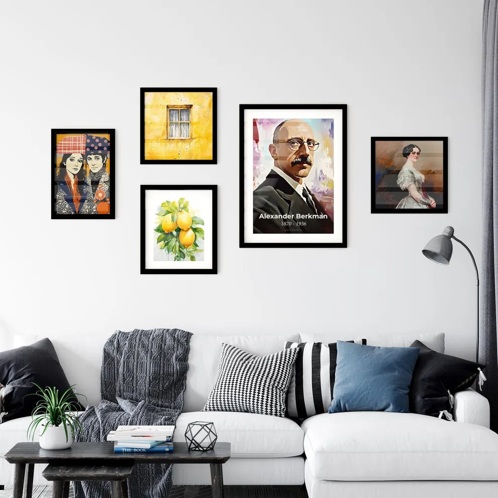 Portrait of Alexander Berkman Wall Art