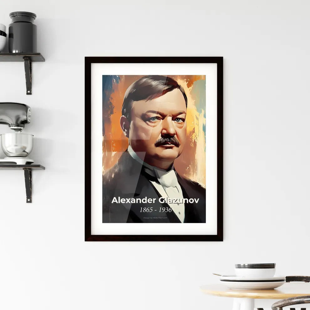 Portrait of Alexander Glazunov Hangings