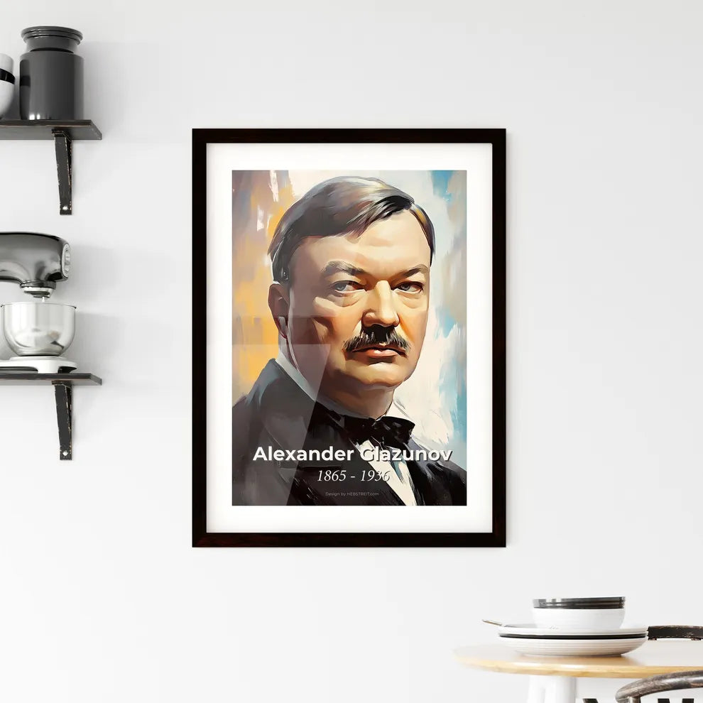 Portrait of Alexander Glazunov Hangings