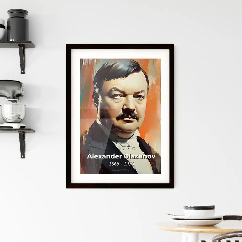Portrait of Alexander Glazunov Hangings