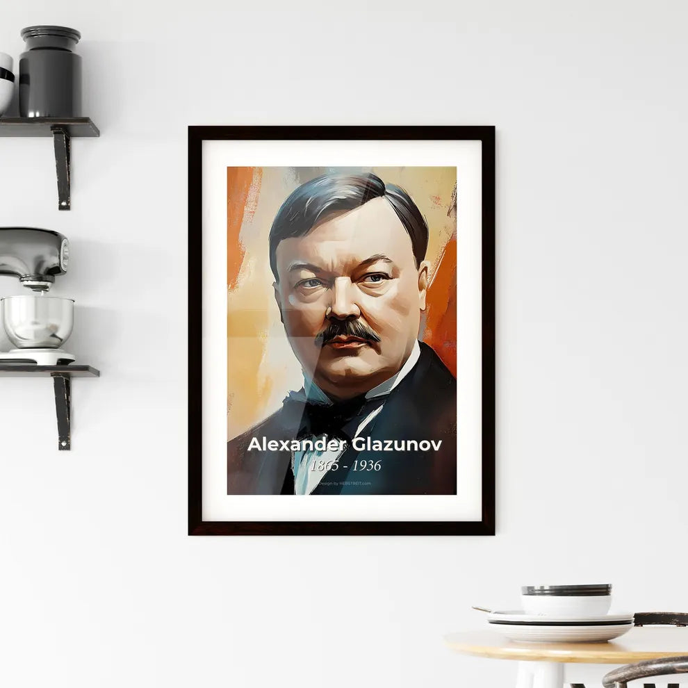 Portrait of Alexander Glazunov Hangings