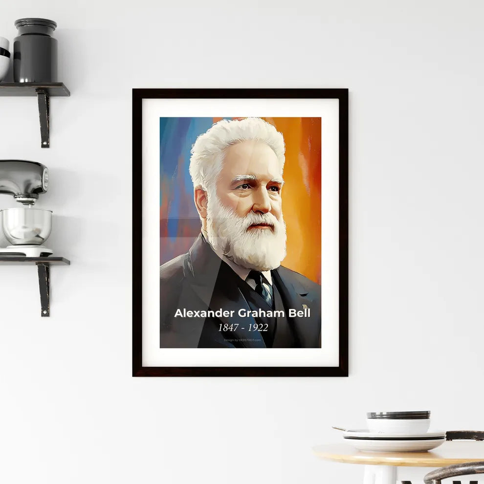 Portrait of Alexander Graham Bell Hangings