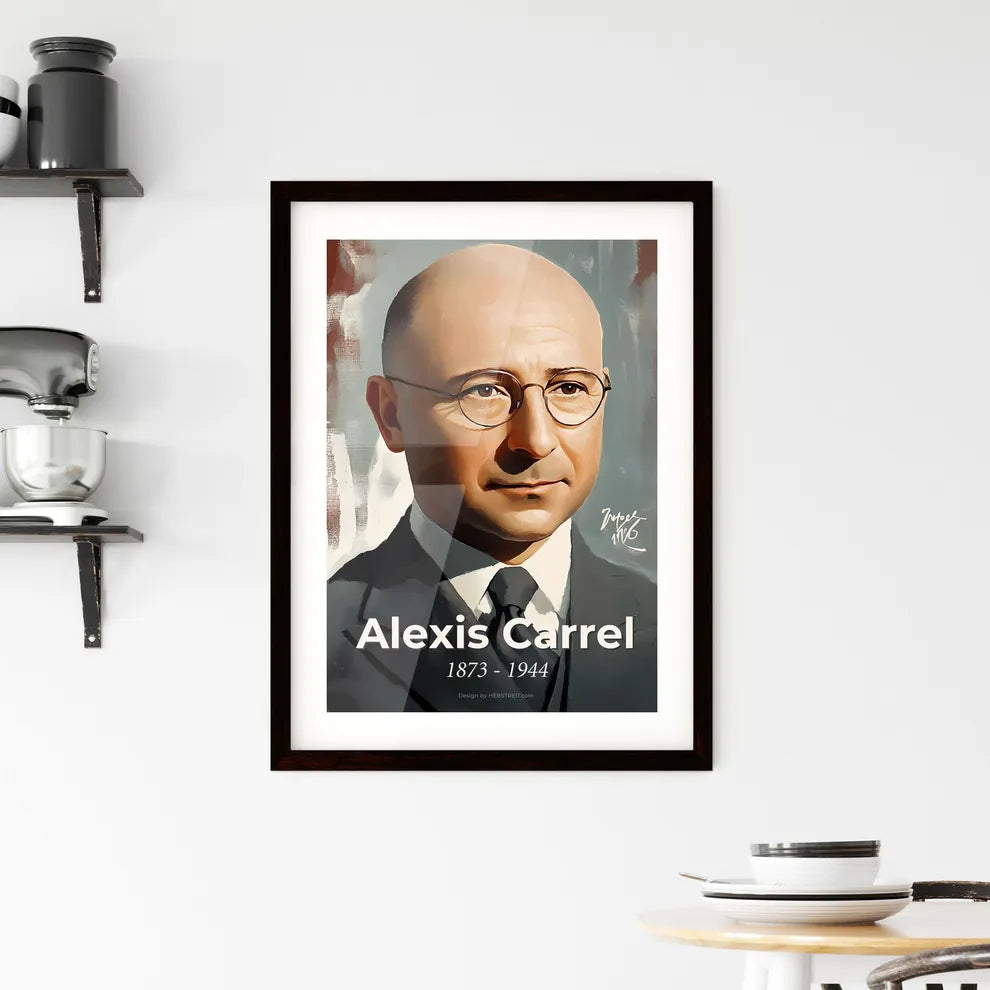 Portrait of Alexis Carrel Hangings