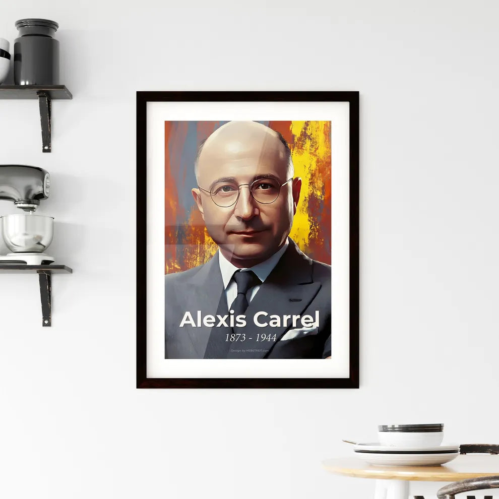 Portrait of Alexis Carrel Hangings