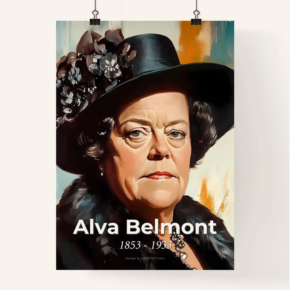 Portrait of Alva Belmont Poster