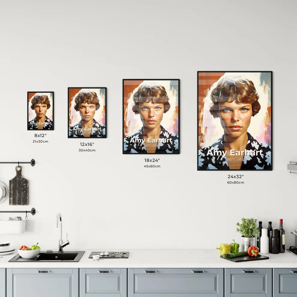 Portrait of Amy Earhart - Kitchen Hangings