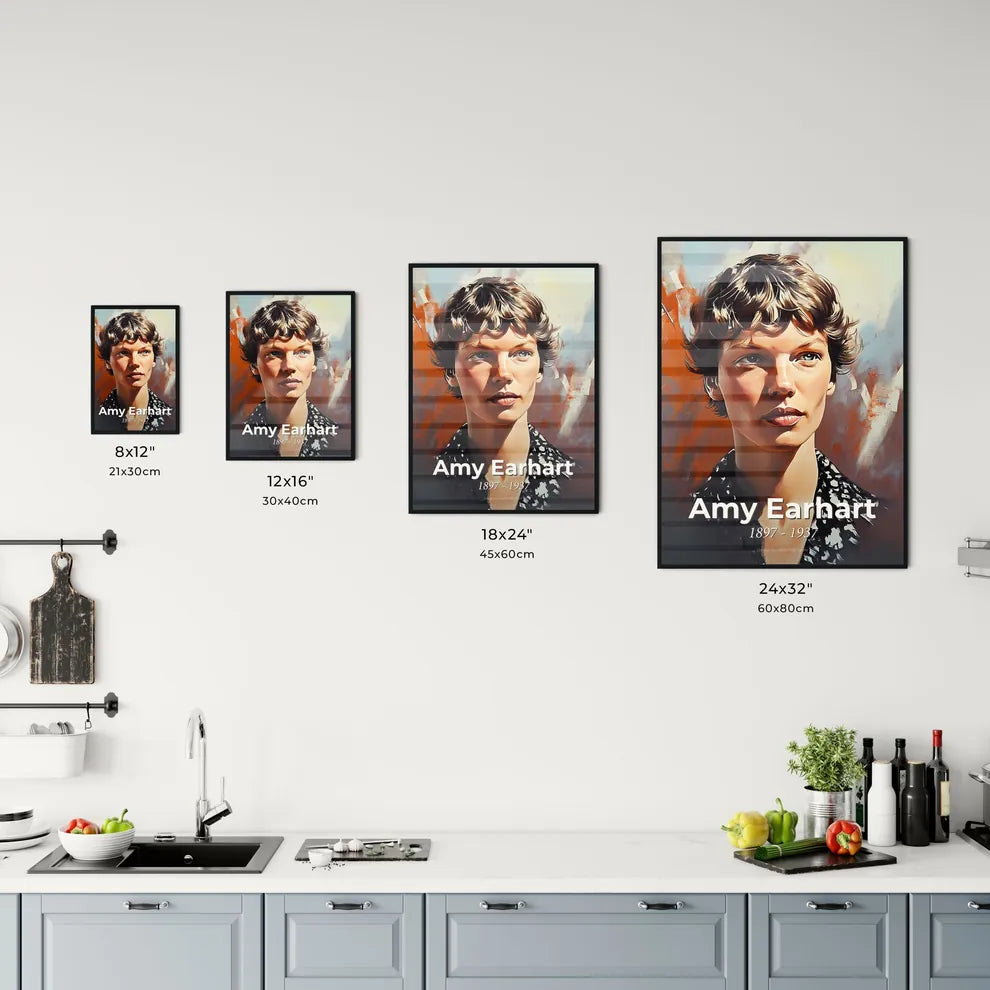 Portrait of Amy Earhart - Kitchen Hangings