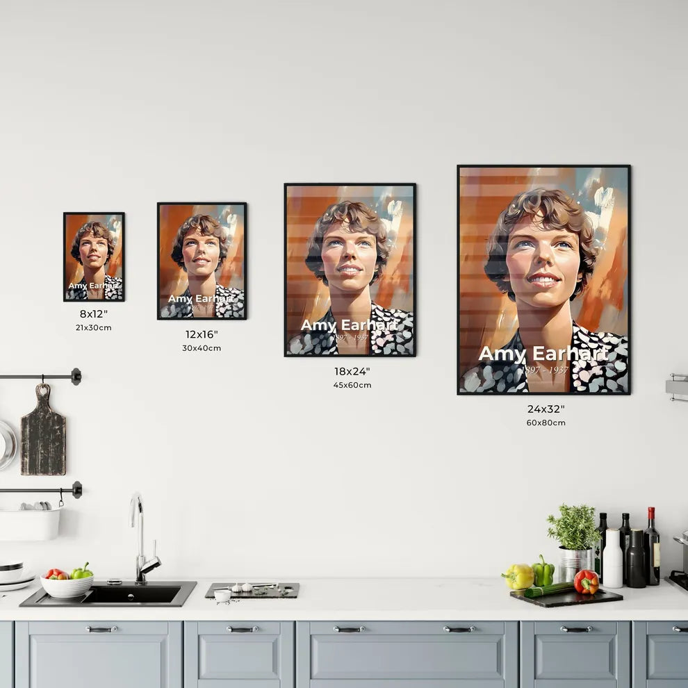 Portrait of Amy Earhart - Kitchen Hangings