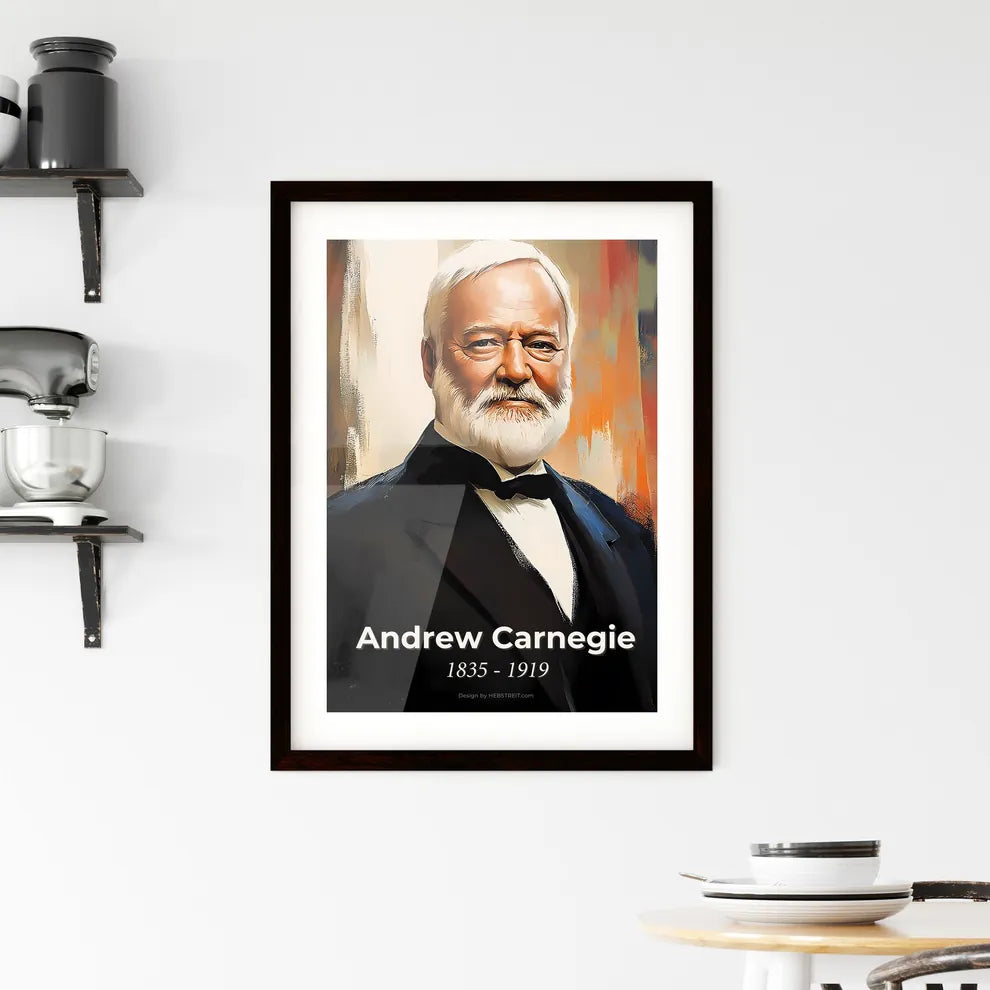Portrait of Andrew Carnegie Hangings