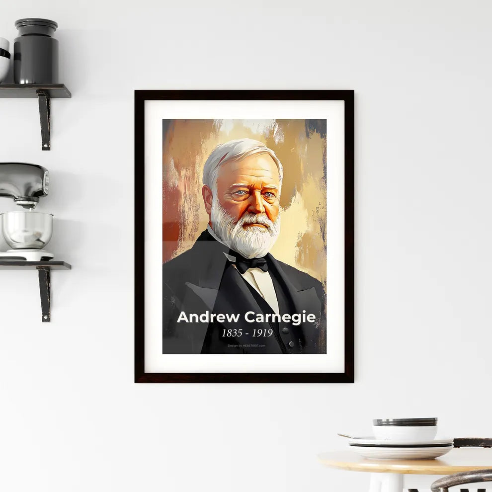 Portrait of Andrew Carnegie Hangings
