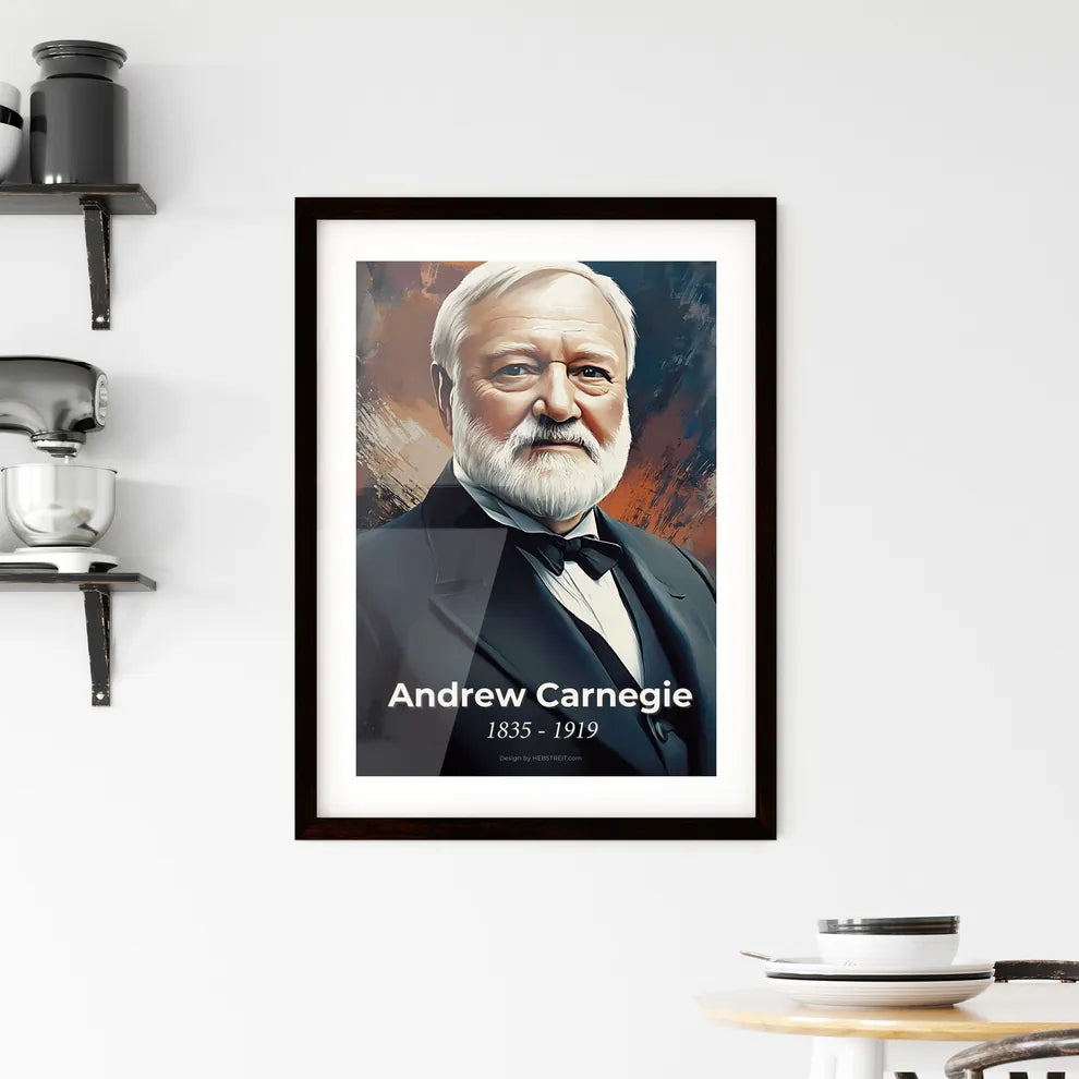 Portrait of Andrew Carnegie Hangings