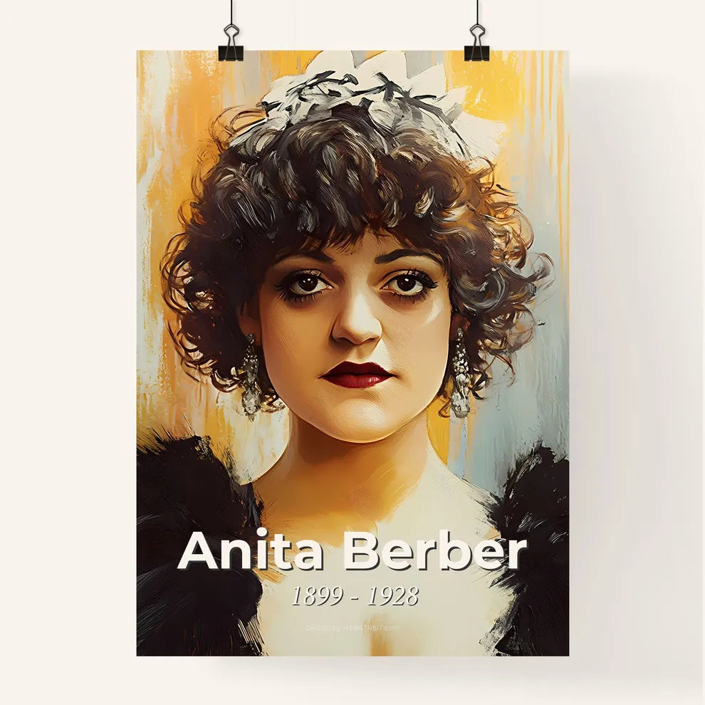 Portrait of Anita Berber Poster