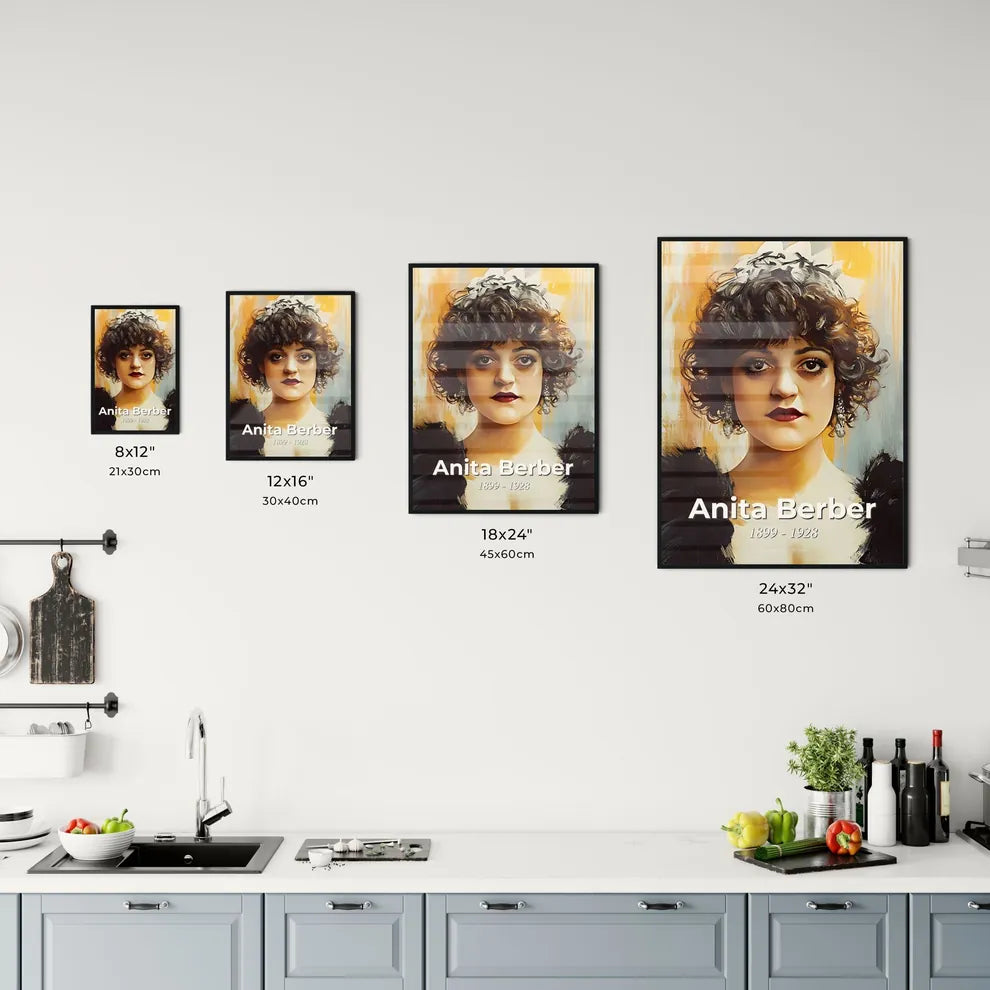 Portrait of Anita Berber - Kitchen Hangings