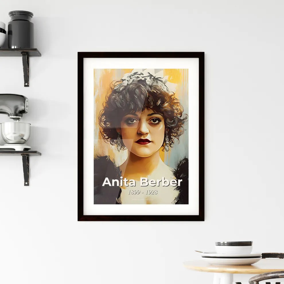 Portrait of Anita Berber Framed Print