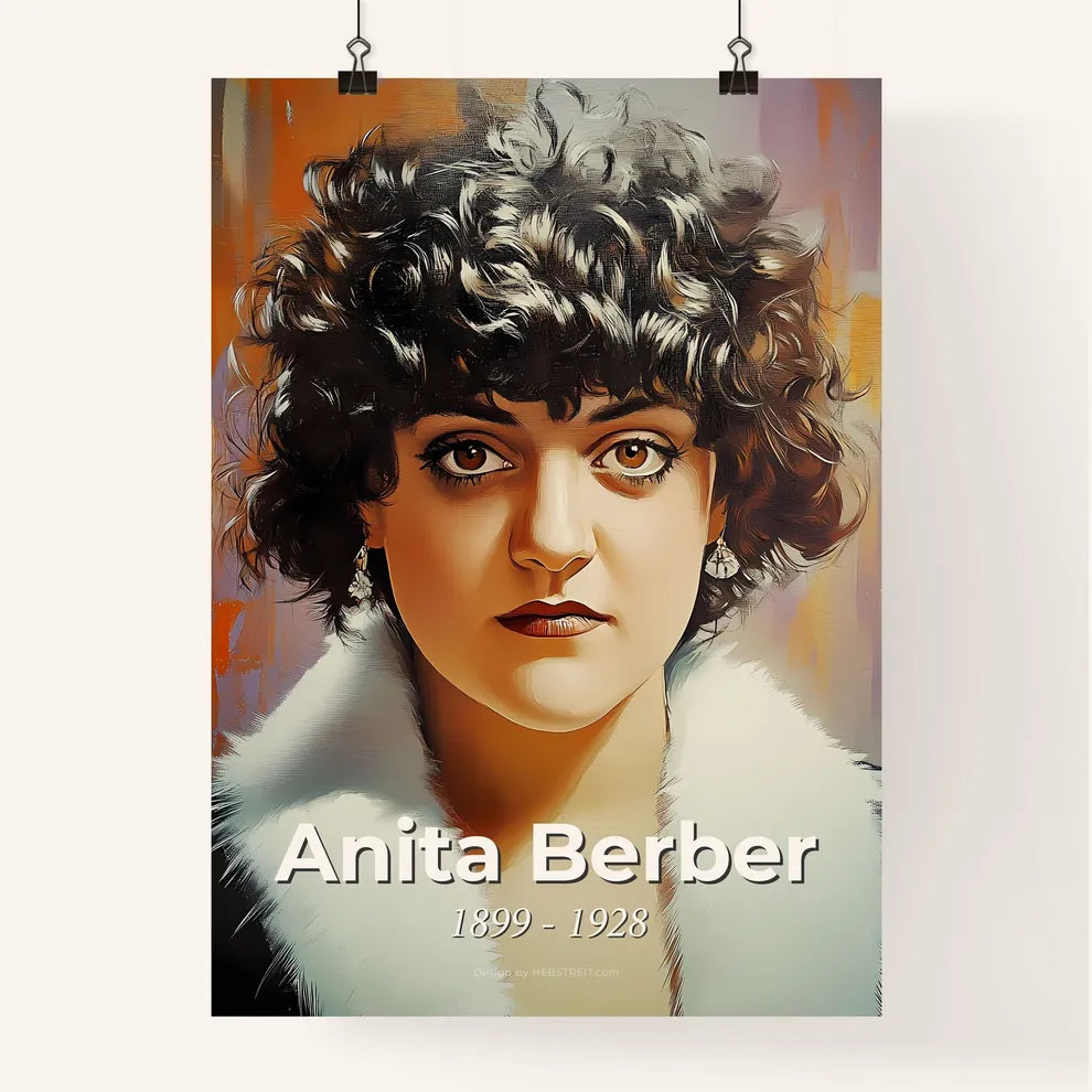 Portrait of Anita Berber Poster
