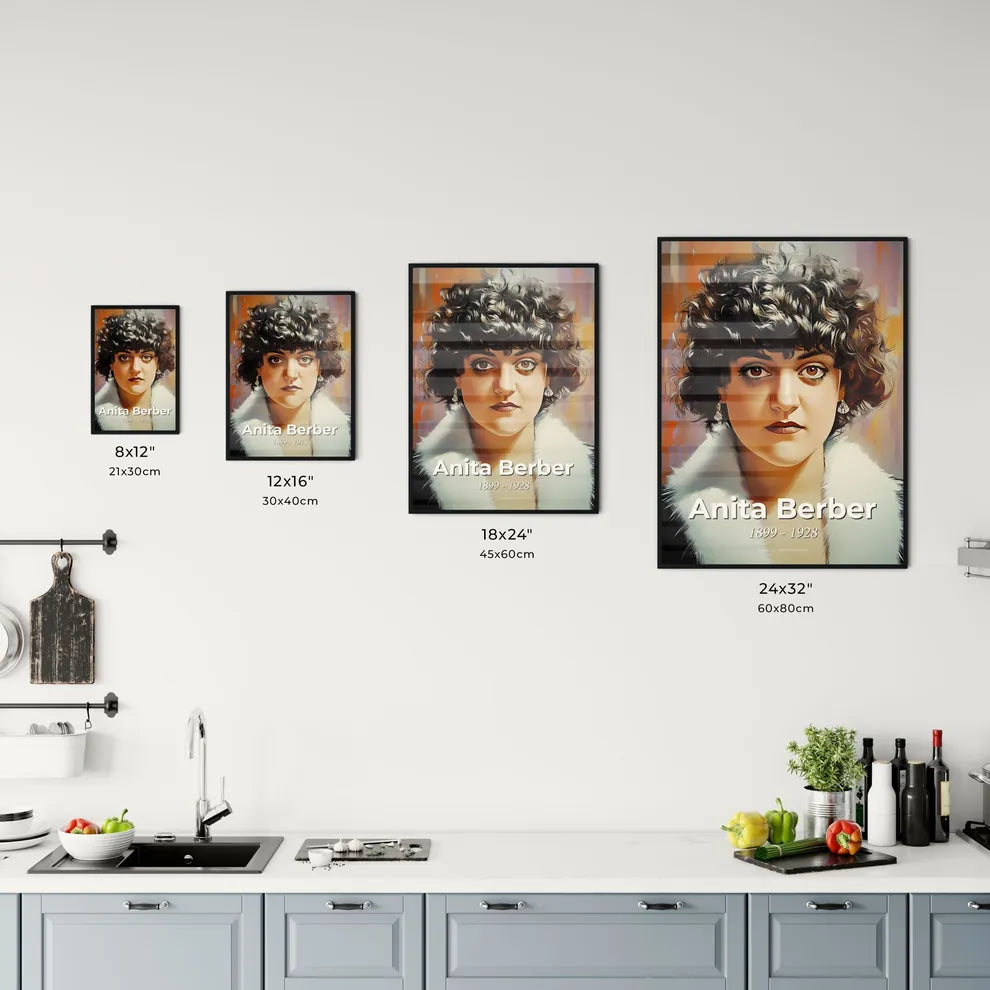 Portrait of Anita Berber - Kitchen Hangings