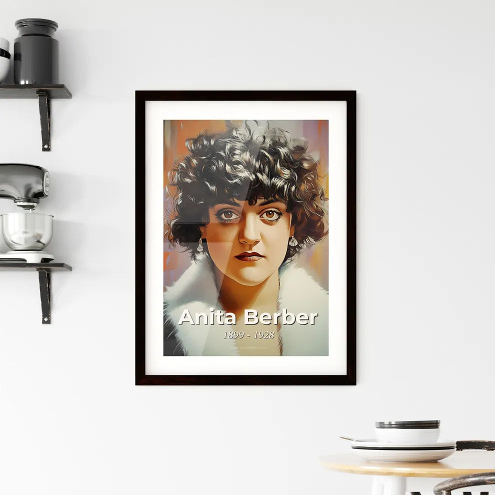 Portrait of Anita Berber Framed Print
